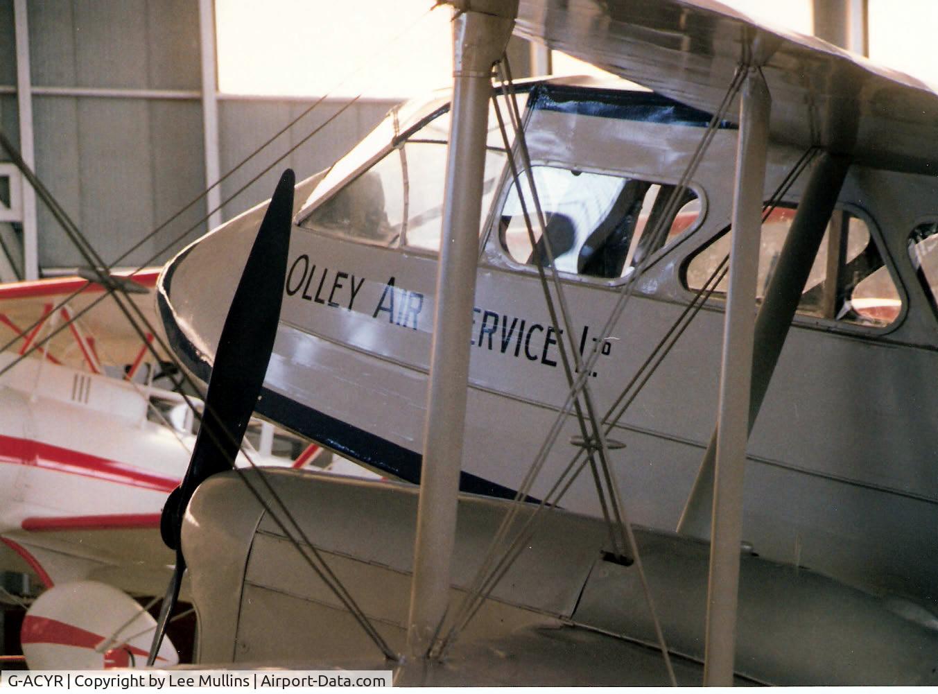 G-ACYR, De Havilland DH-89A Dragon Rapide C/N 6261, Madrid 1996