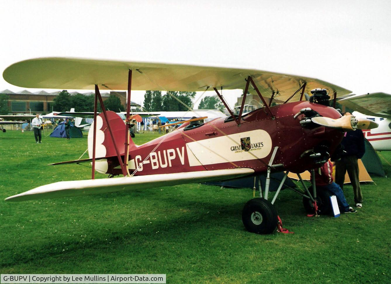 G-BUPV, 1932 Great Lakes 2T-1A Sport Trainer C/N 126, Cranfield, PFA Rally.