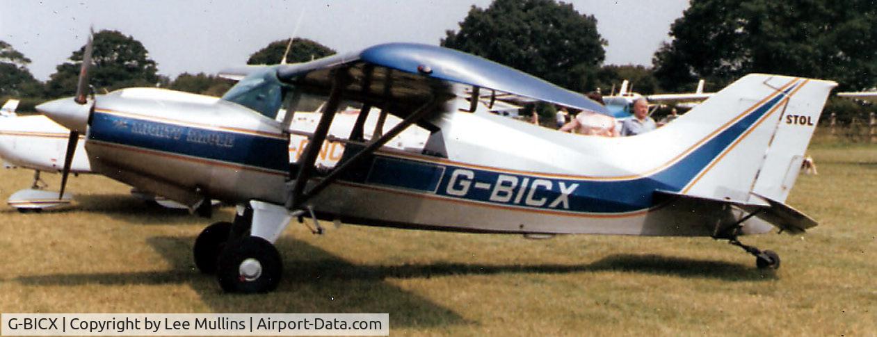 G-BICX, 1979 Maule M-5-235C Lunar Rocket C/N 7287C, Possibly at Old Warden.