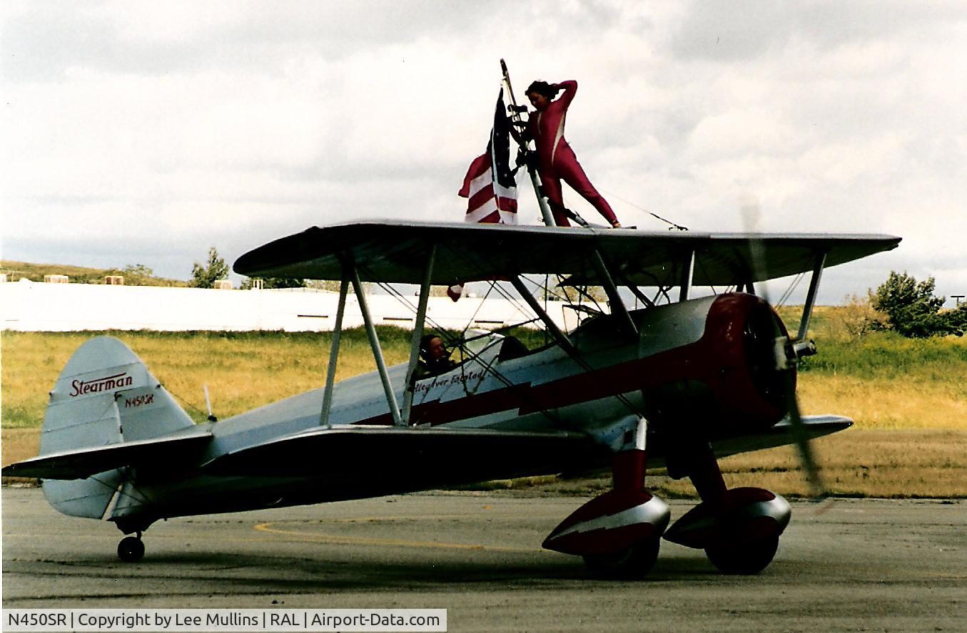 N450SR, 1942 Boeing B75N1 C/N 75-7016, Riverside, CA 1998