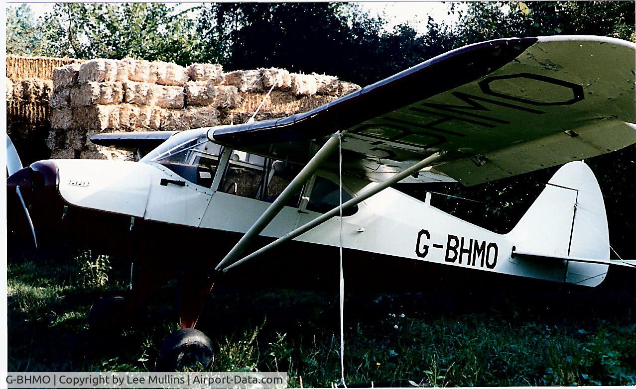 G-BHMO, 1950 Piper PA-20-135 Pacer Pacer C/N 20-89, Seen after an accident at Little Gransden, Cambs in around 1990