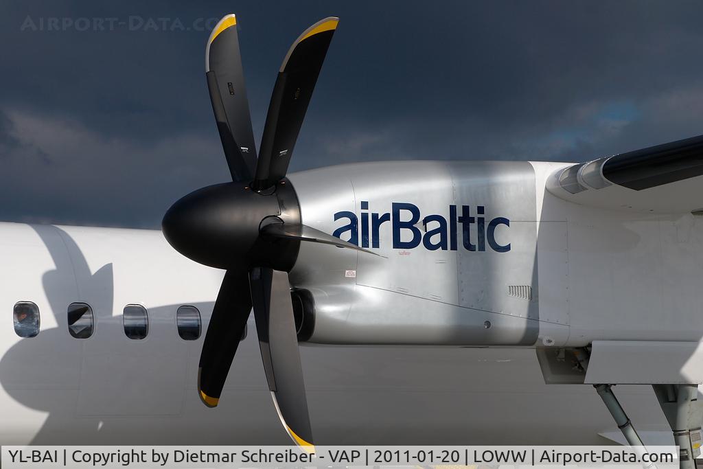 YL-BAI, 2010 De Havilland Canada DHC-8-402Q Dash 8 Dash 8 C/N 4302, Air Baltic Dash 8-400