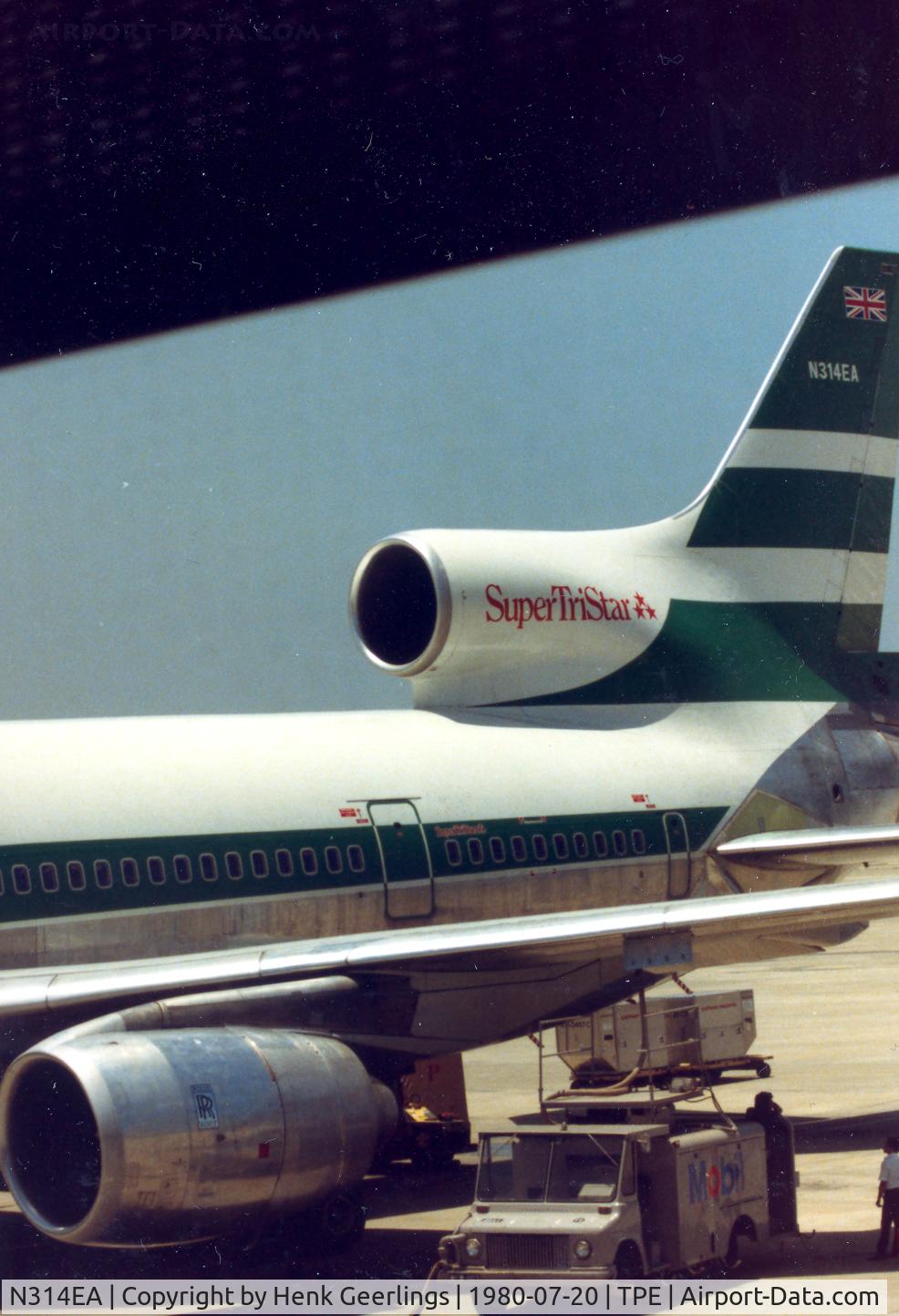 N314EA, Lockheed L-1011-385-1 TriStar 1 C/N 193A-1022, Cathay Pacific , TriStar 1