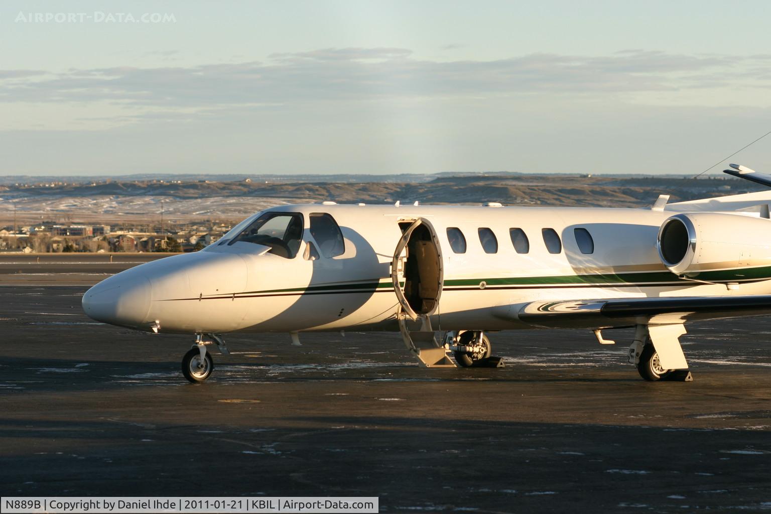 N889B, 2003 Cessna 550 Citation Bravo C/N 550-1047, Citation 550 at KBIL