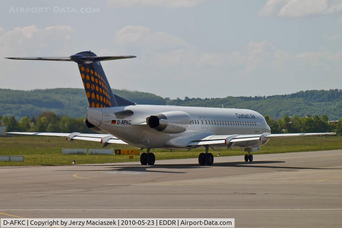 D-AFKC, 1996 Fokker 100 (F-28-0100) C/N 11496, D-AFKC_
1996 Fokker Aircraft B.V. 100(F28-0100),