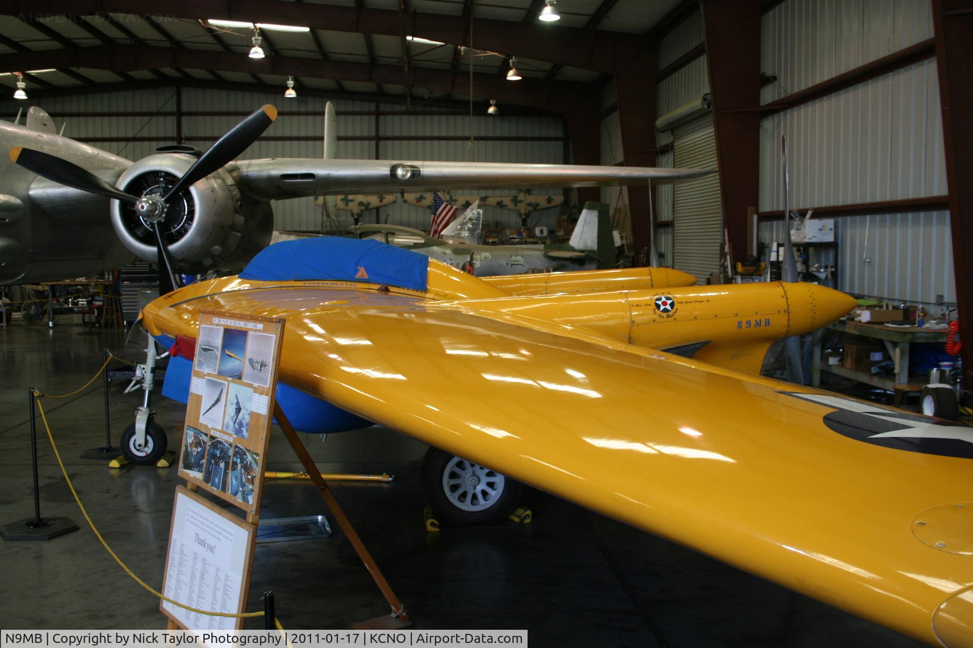 N9MB, 1945 Northrop N9M C/N 04, Sitting inside at the POF museum