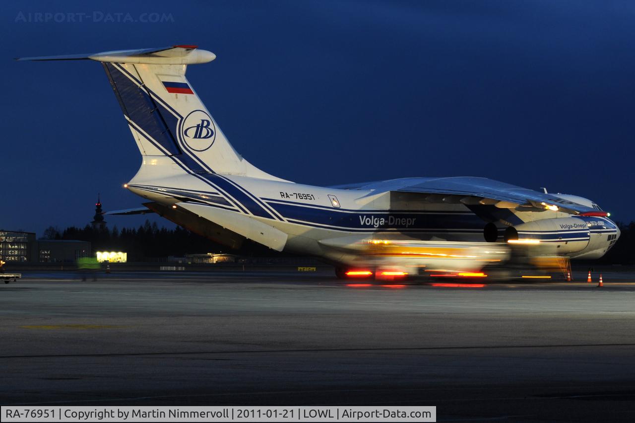 RA-76951, 2007 Ilyushin Il-76TD-90VD C/N 2073421704, Volga Dnepr