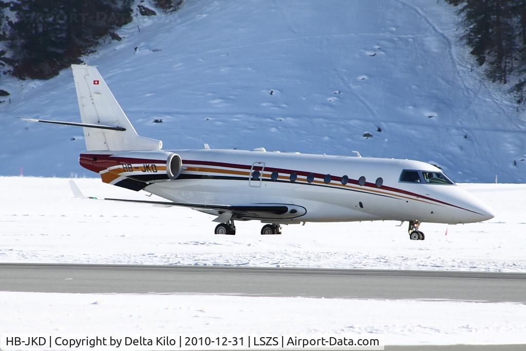 HB-JKD, 2001 Gulfstream Aerospace G200 C/N 50, NUM - Nomad Aviation
IAI - Israel Aircraft Industries 	Gulfstream G200 Galaxy	GALX	c/n050