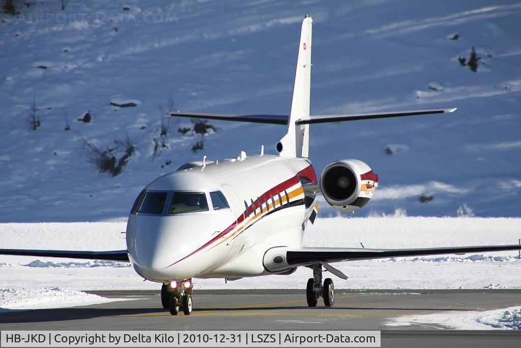 HB-JKD, 2001 Gulfstream Aerospace G200 C/N 50, NUM - Nomad Aviation IAI - Israel Aircraft Industries Gulfstream G200 Galaxy GALX c/n050