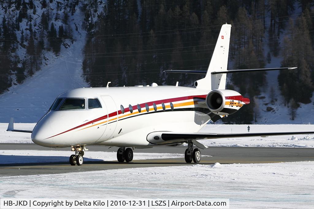 HB-JKD, 2001 Gulfstream Aerospace G200 C/N 50, NUM - Nomad Aviation IAI - Israel Aircraft Industries Gulfstream G200 Galaxy GALX c/n050