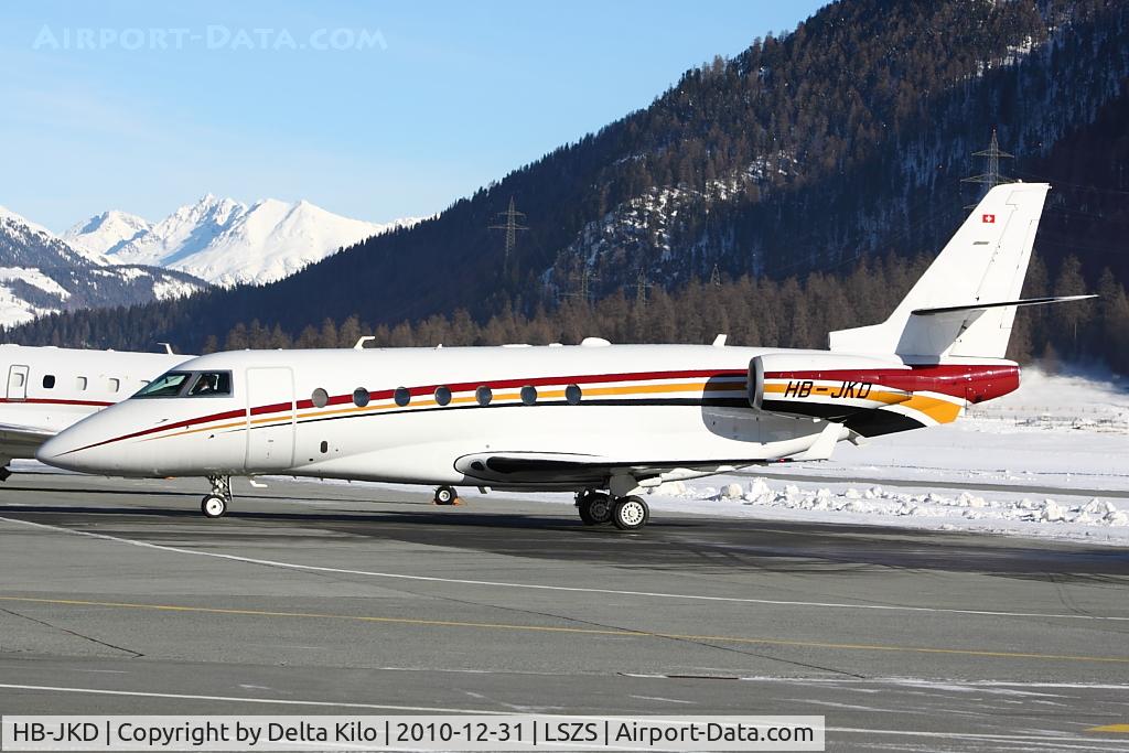 HB-JKD, 2001 Gulfstream Aerospace G200 C/N 50, NUM - Nomad Aviation IAI - Israel Aircraft Industries Gulfstream G200 Galaxy GALX c/n050