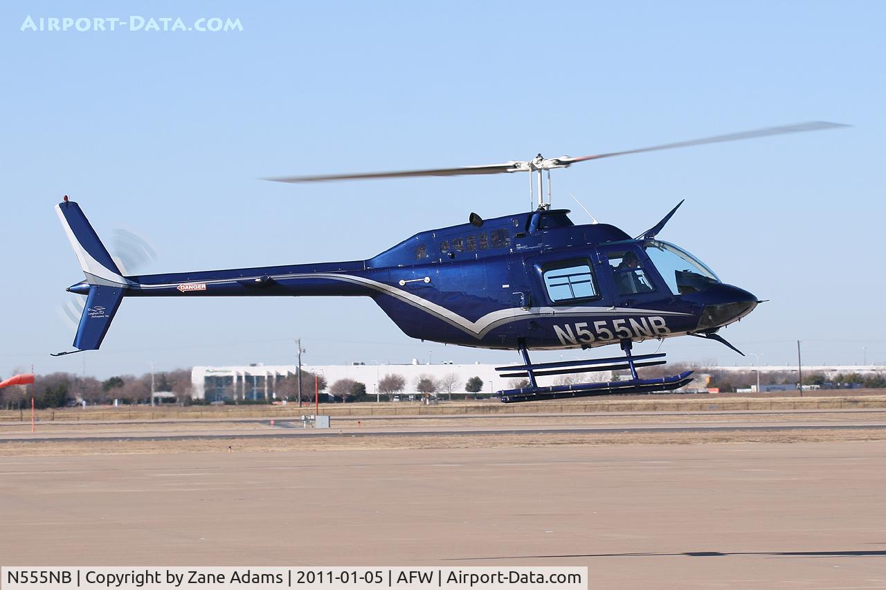 N555NB, 1977 Bell 206B C/N 2306, At Alliance Airport, Fort Worth, TX