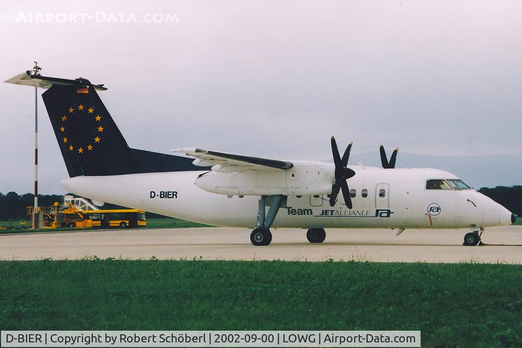 D-BIER, 1991 De Havilland Canada DHC-8-103A Dash 8 C/N 310, My most favourite registration.