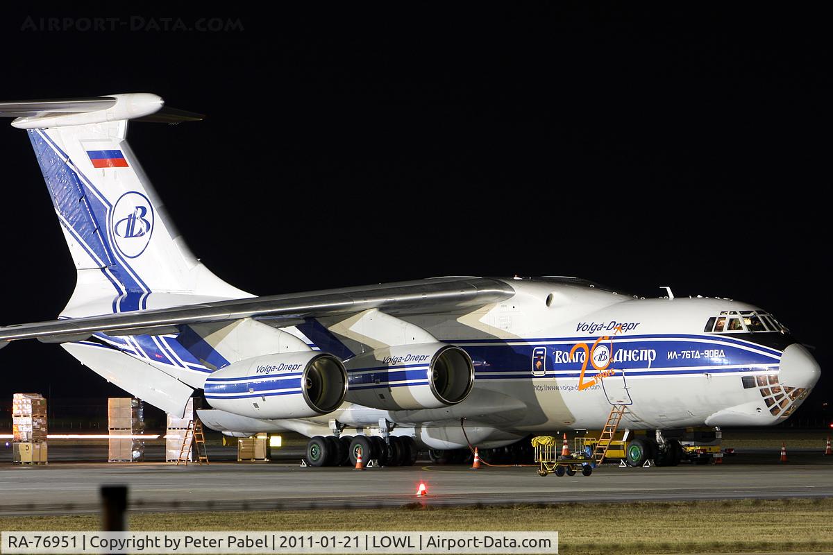 RA-76951, 2007 Ilyushin Il-76TD-90VD C/N 2073421704, Cargo Charter