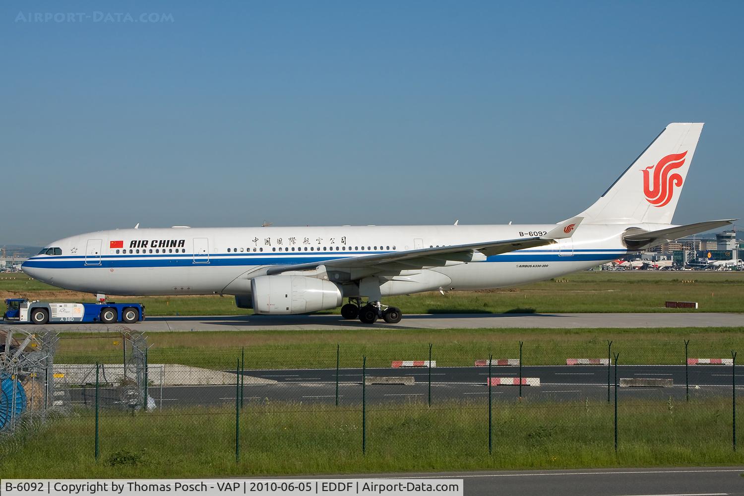B-6092, 2007 Airbus A330-243 C/N 873, Air China