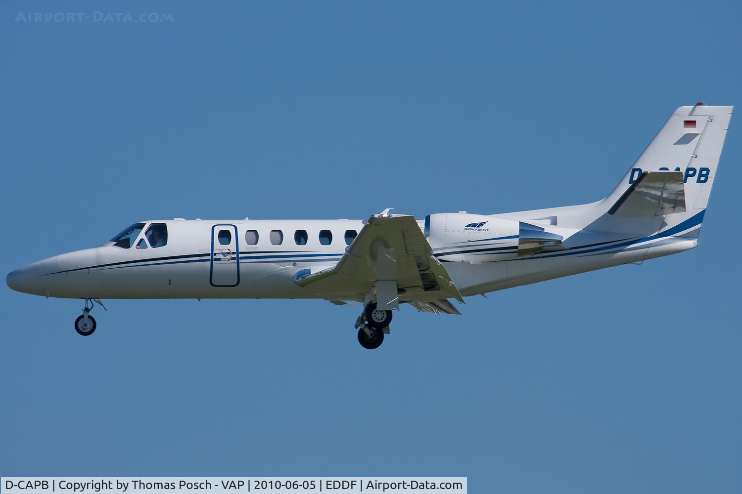 D-CAPB, 2009 Cessna 560 Citation Encore+ C/N 560-0816, Aerowest