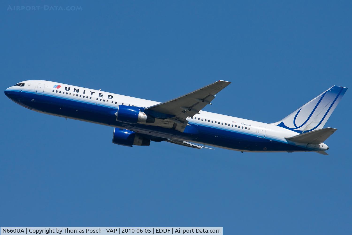 N660UA, 1993 Boeing 767-322/ER C/N 27115, United Airlines