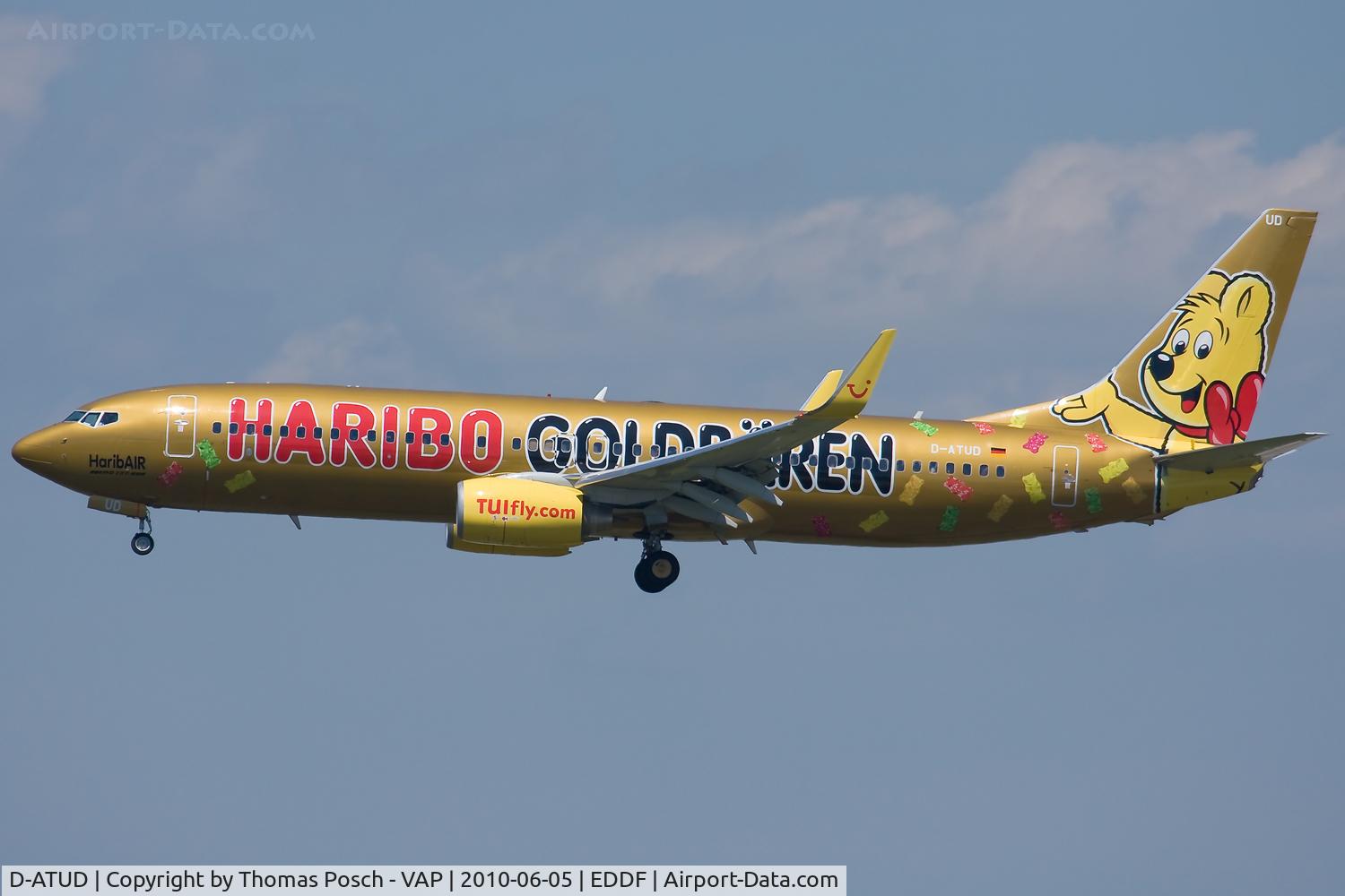 D-ATUD, 2006 Boeing 737-8K5 C/N 34685, TUIfly