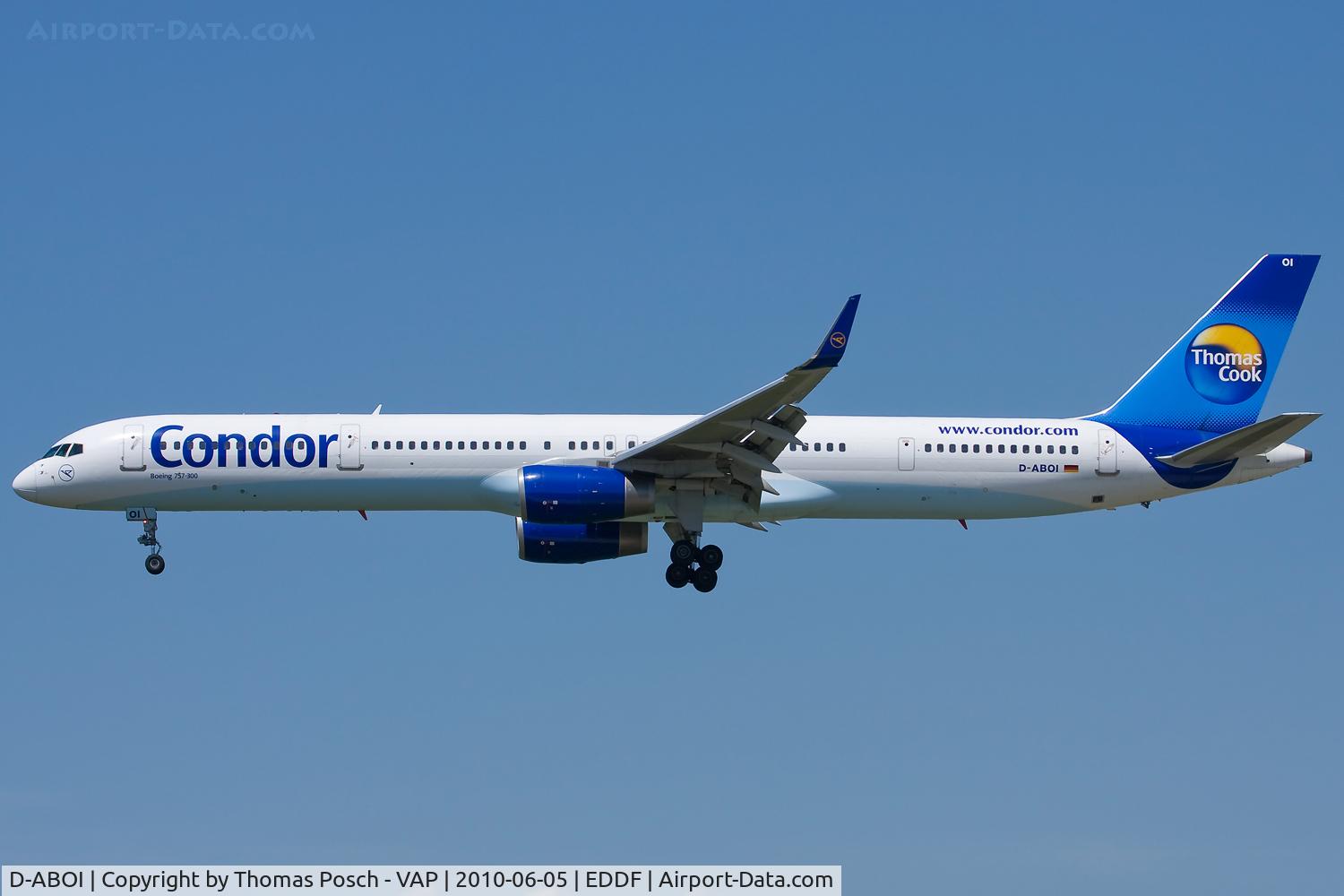 D-ABOI, 2000 Boeing 757-330 C/N 29018, Condor