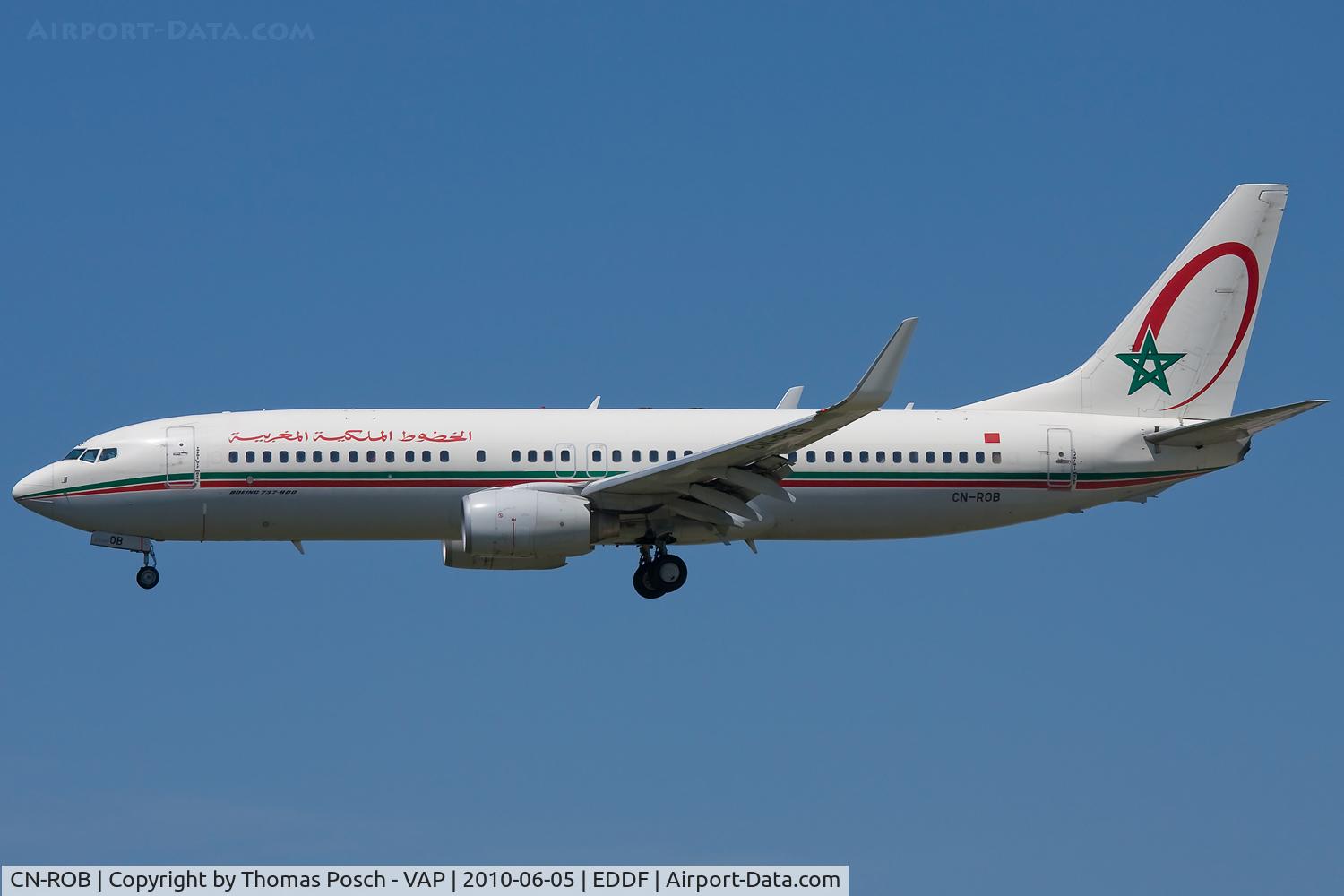 CN-ROB, 2005 Boeing 737-8B6 C/N 33060, Royal Air Maroc