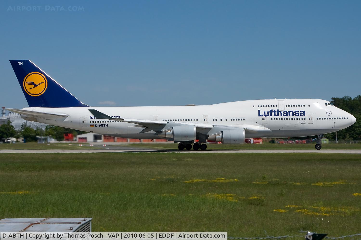 D-ABTH, 1991 Boeing 747-430M C/N 25047, Lufthansa