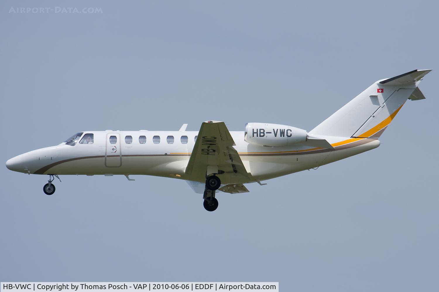 HB-VWC, 2008 Cessna 525B CitationJet CJ3 C/N 525B-0272, Swis Private Aviation