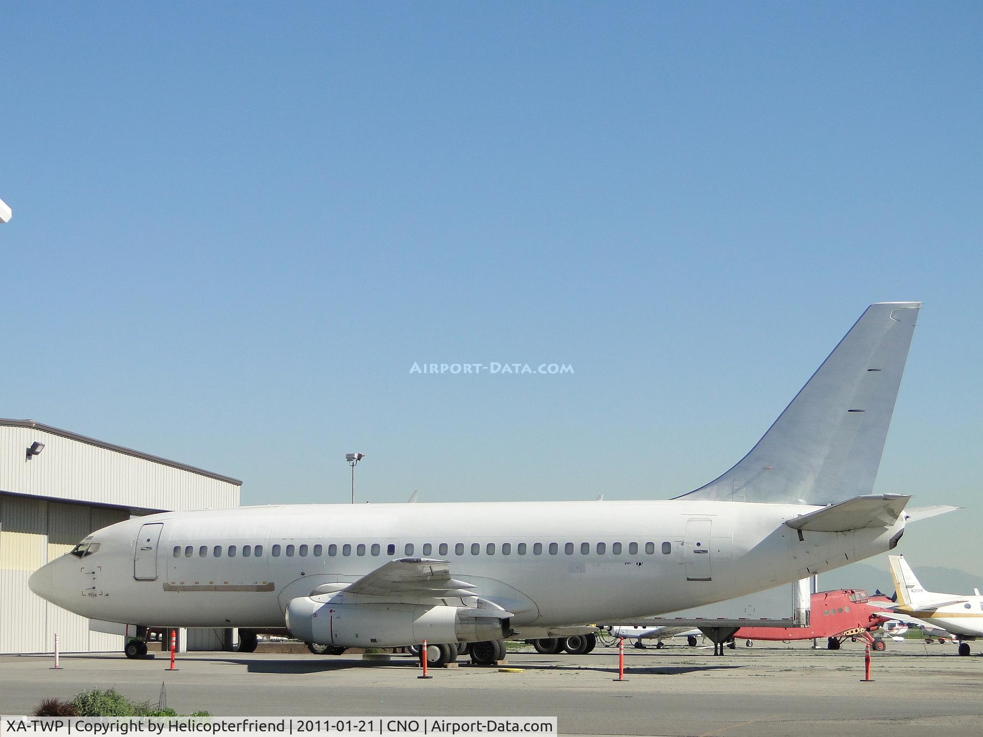 XA-TWP, 1979 Boeing 737-229C C/N 21738, Parked and all paint stripped