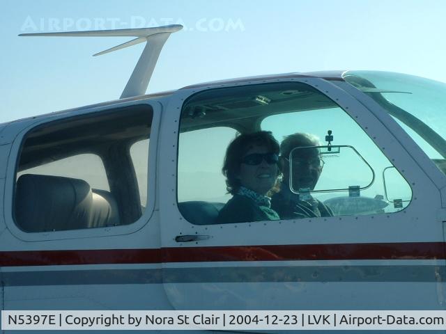 N5397E, 1959 Beech K35 Bonanza C/N D-5896, Joan & Dad ready to go.