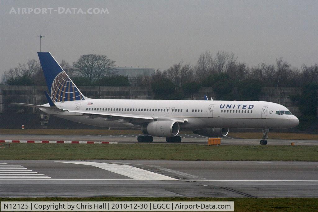 N12125, 1998 Boeing 757-224 C/N 28967, Continental Airlines B757 wearing United titles after the recent merger of the two airlines to form United Continental Holdings Inc
