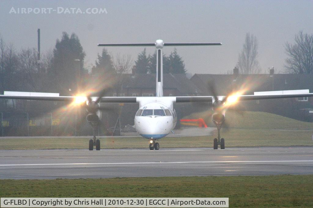 G-FLBD, 2009 De Havilland Canada DHC-8-402Q Dash 8 C/N 4259, flybe