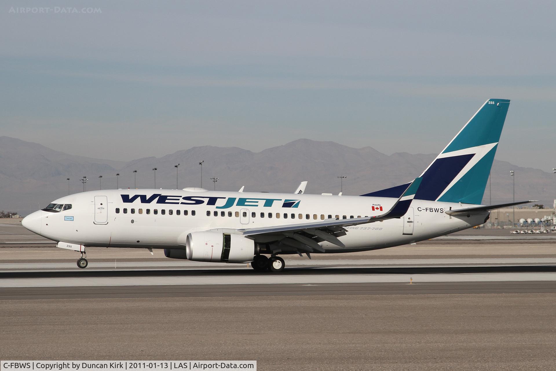 C-FBWS, 2009 Boeing 737-7CT C/N 37008, More Canadians arrive to spend money!