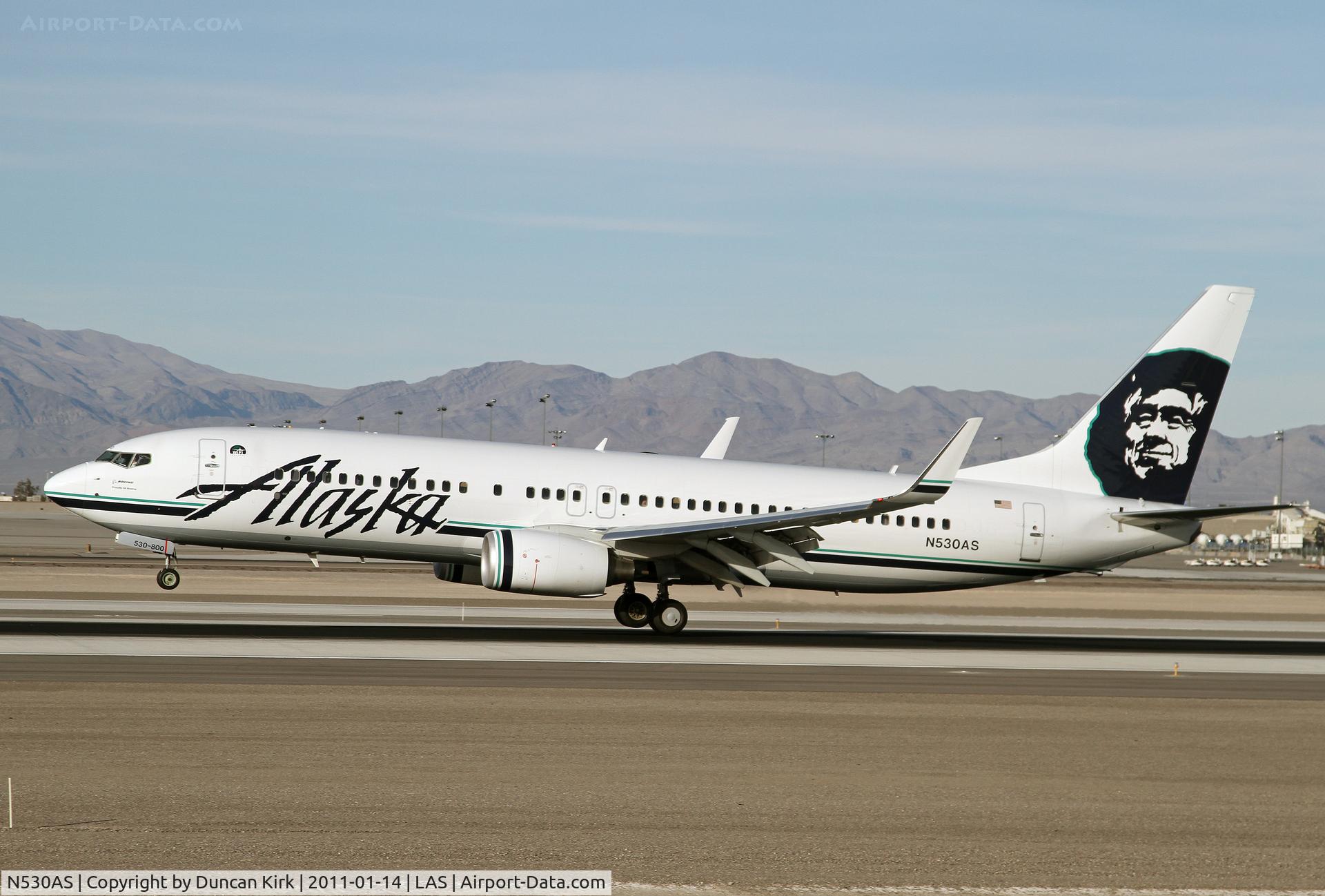 N530AS, 2010 Boeing 737-890 C/N 36578, Alaska's presence is more noticeable these days