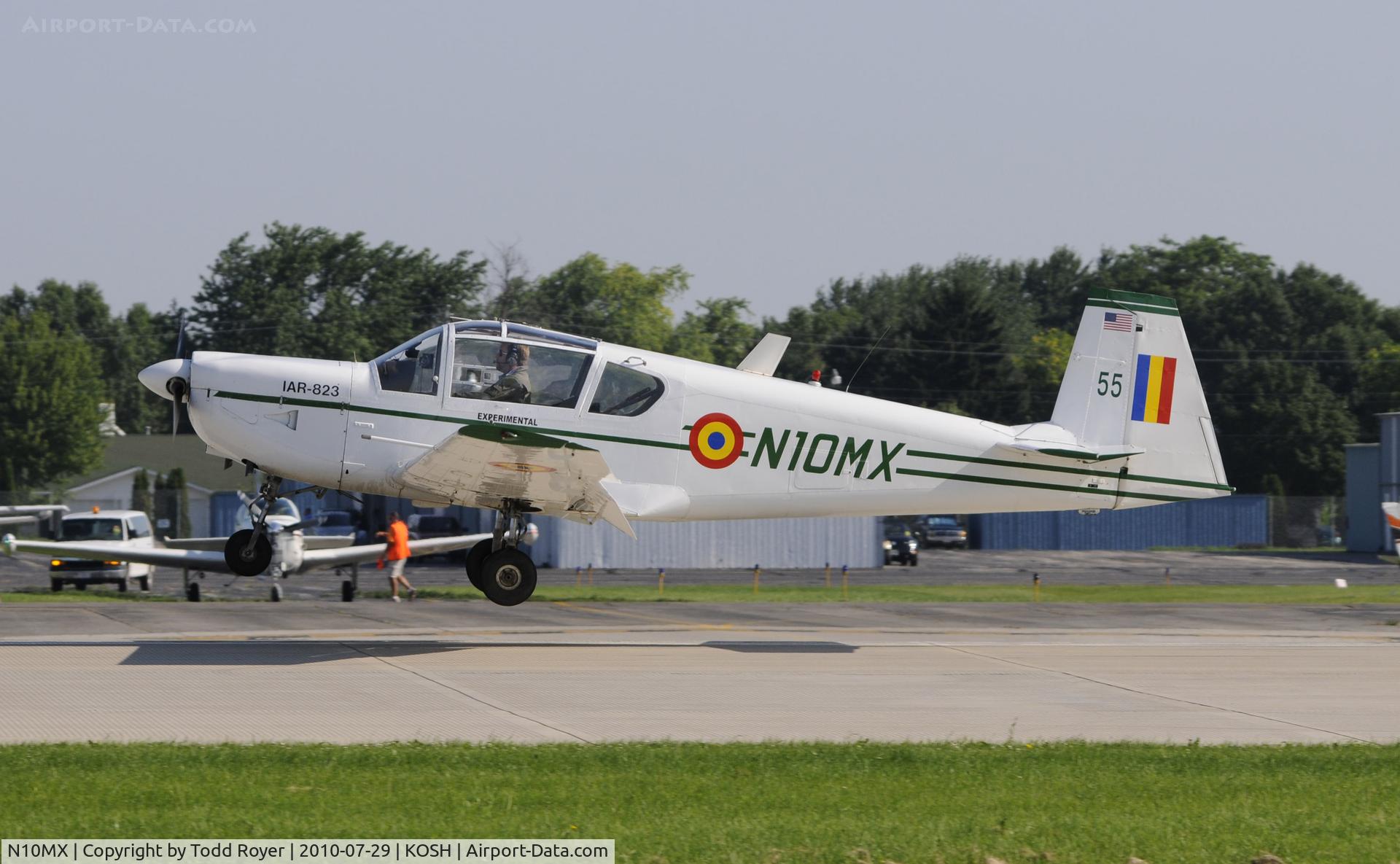 N10MX, 1982 IAR IAR-823 C/N 76, AIRVENTURE 2010