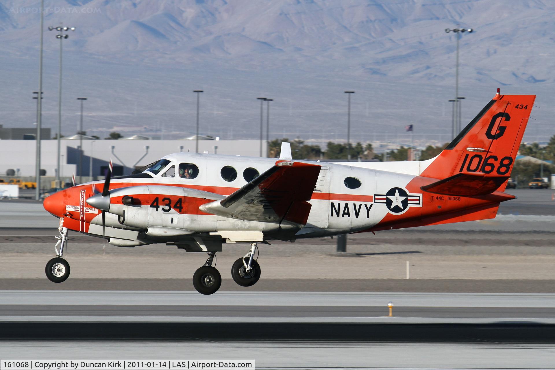 161068, Beech T-44C Pegasus C/N LL-50, Nice Beech T-44C visiting from Corpus Christi NAS.