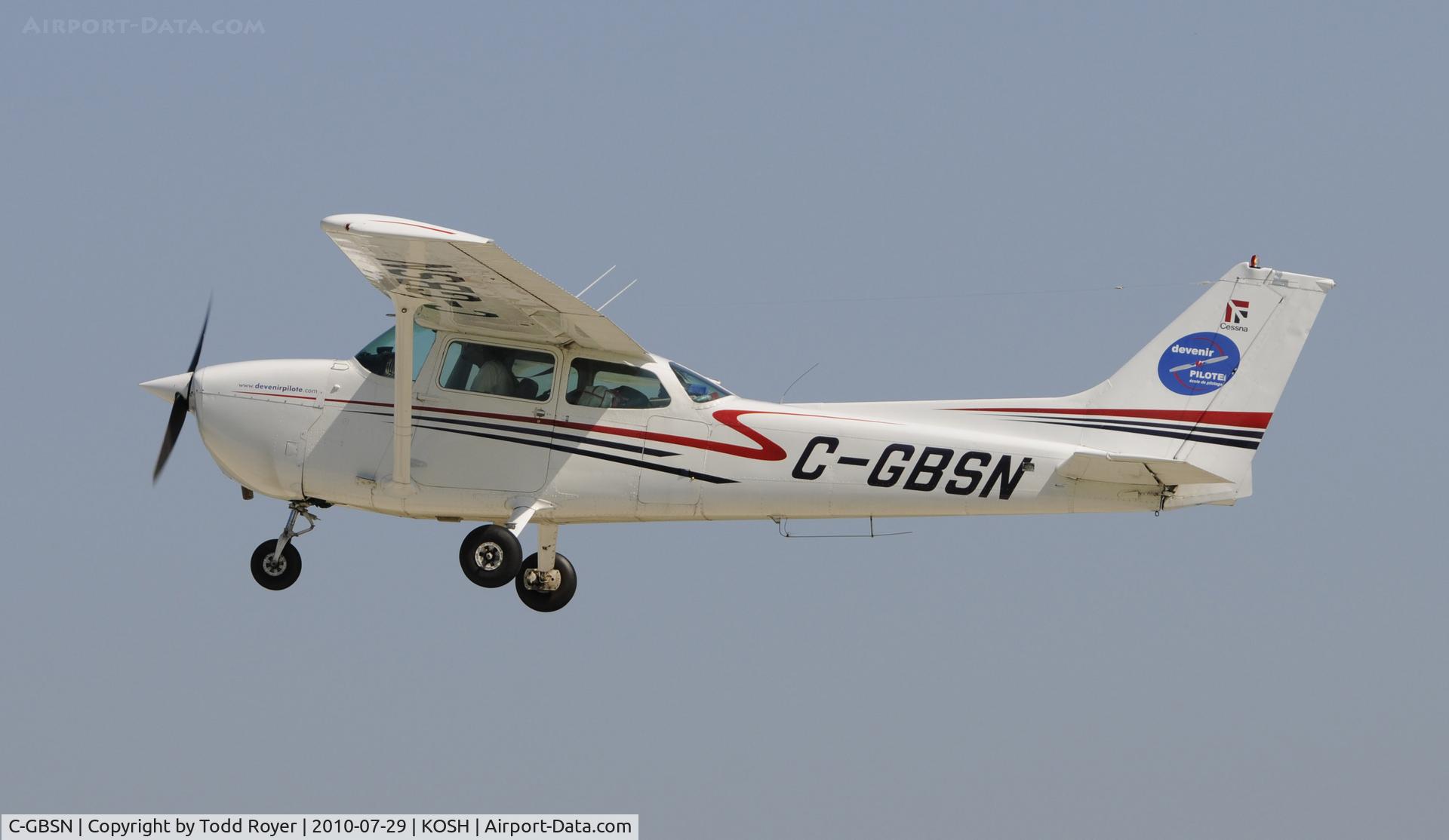 C-GBSN, Cessna 172N C/N 17268797, AIRVENTURE 2010