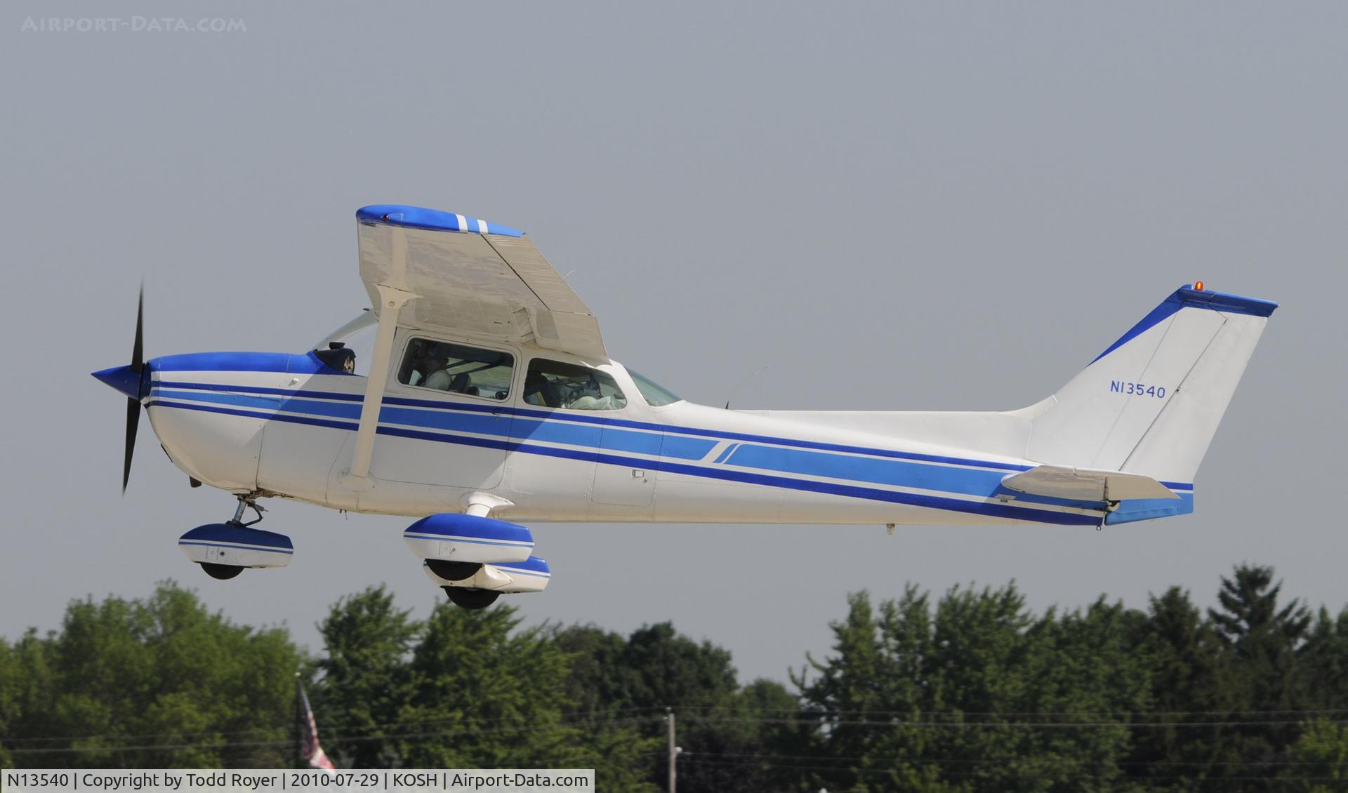 N13540, 1973 Cessna 172M C/N 17262834, AIRVENTURE 2010