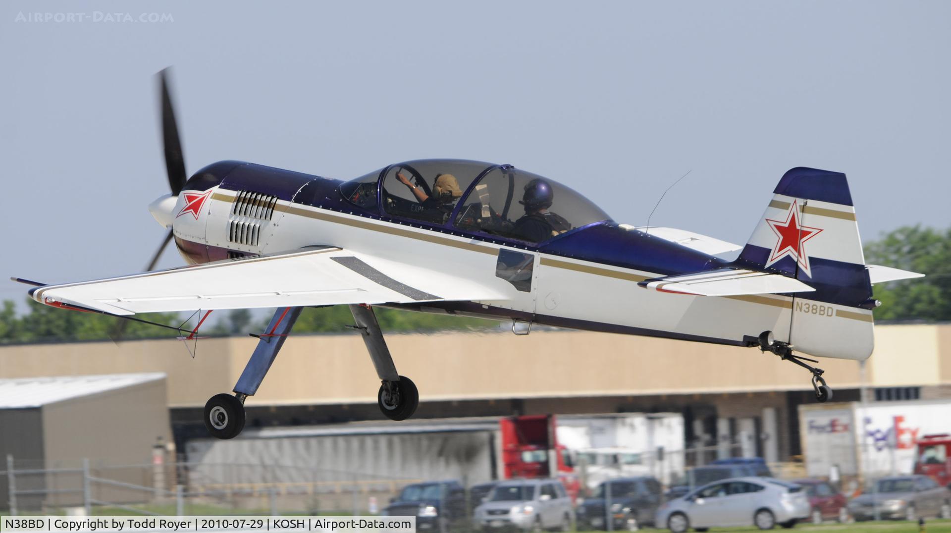 N38BD, Sukhoi Su-29 C/N 73-03, AIRVENUTRE 2010