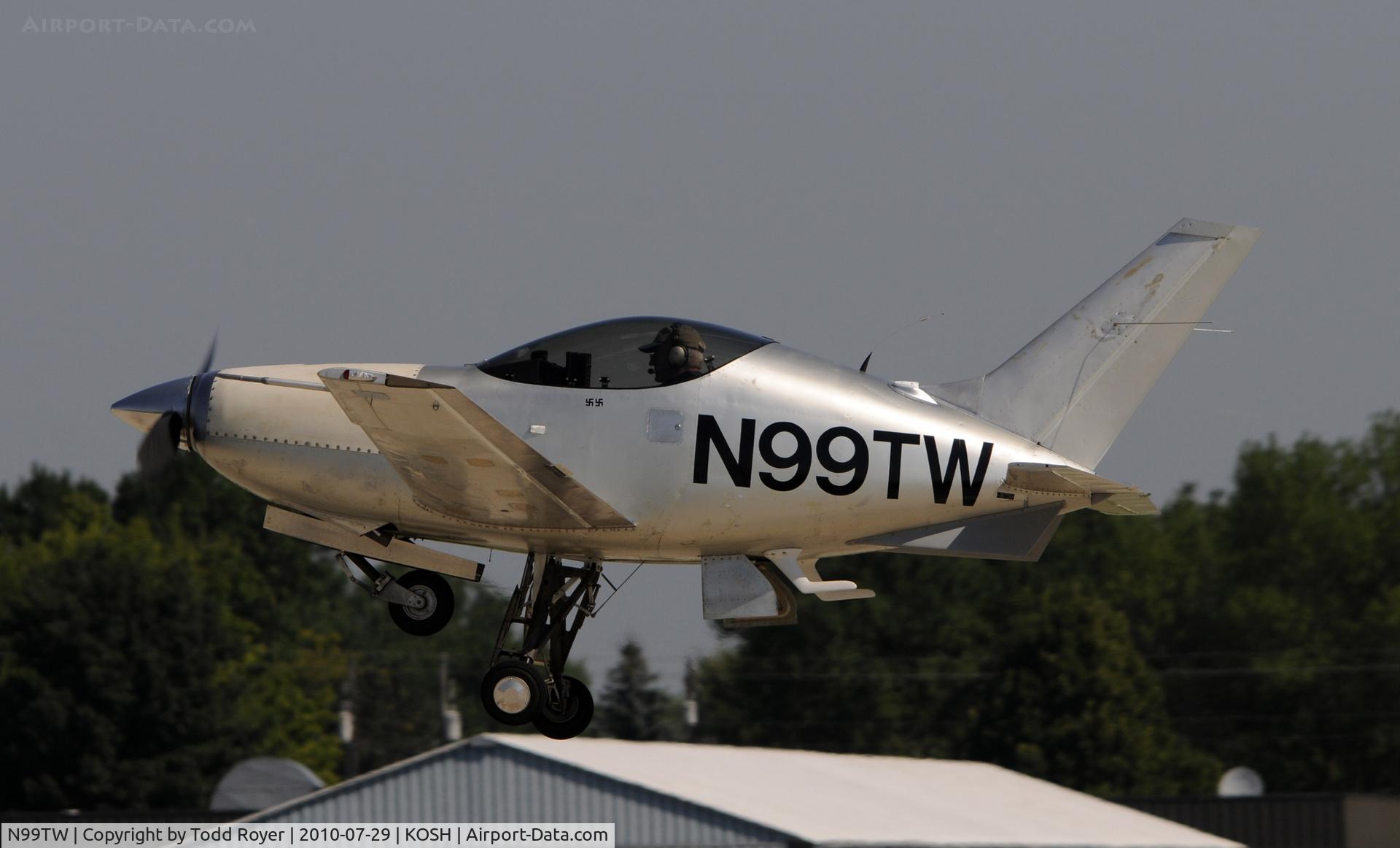 N99TW, Questair Venture C/N V110PN, AIRVENTURE 2010