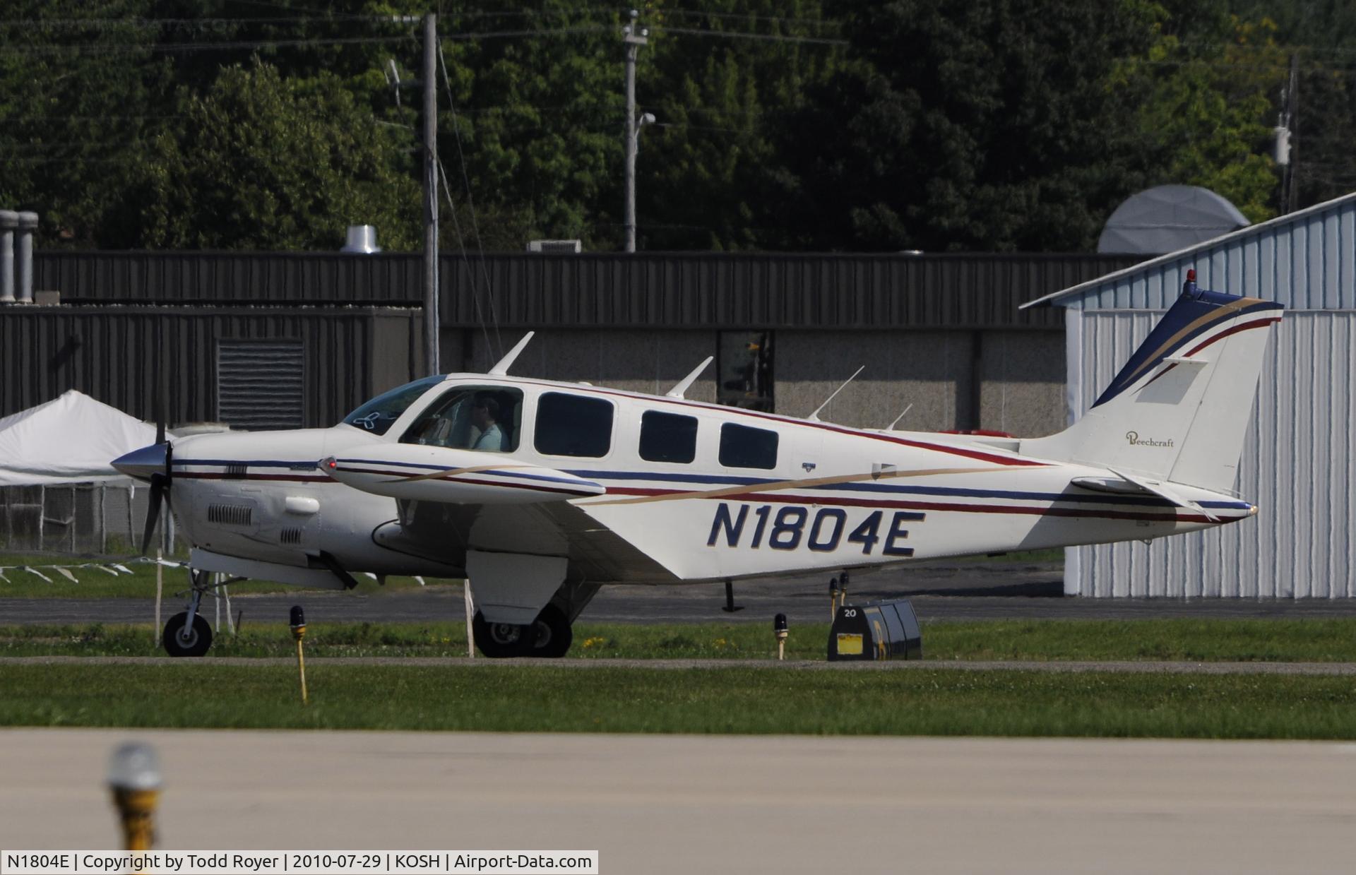 N1804E, 1981 Beech A36TC Bonanza 36 C/N EA-231, AIRVENTURE 2010
