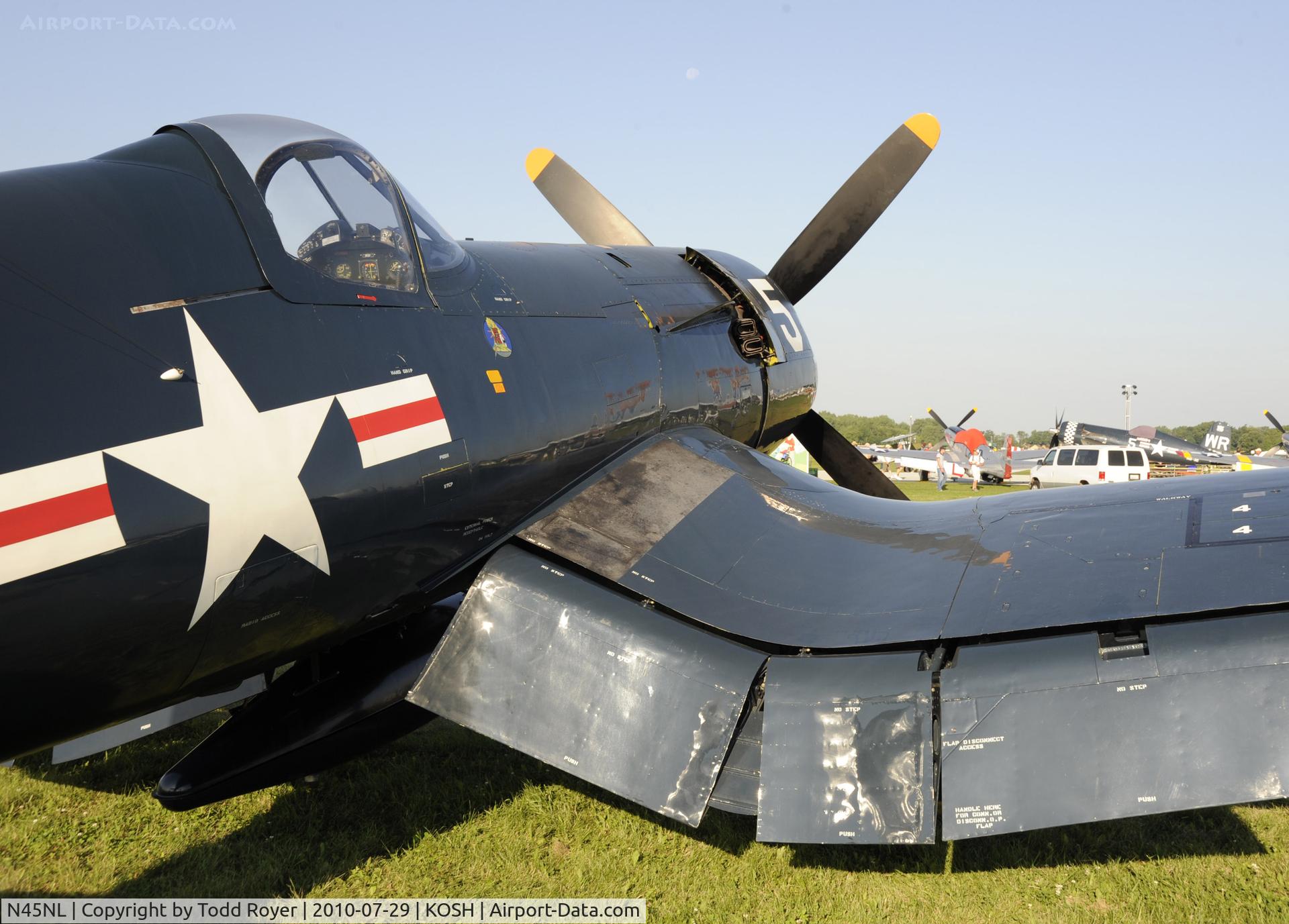 N45NL, 1951 Vought F4U-5NL Corsair C/N 124692, AIRVENTURE 2010