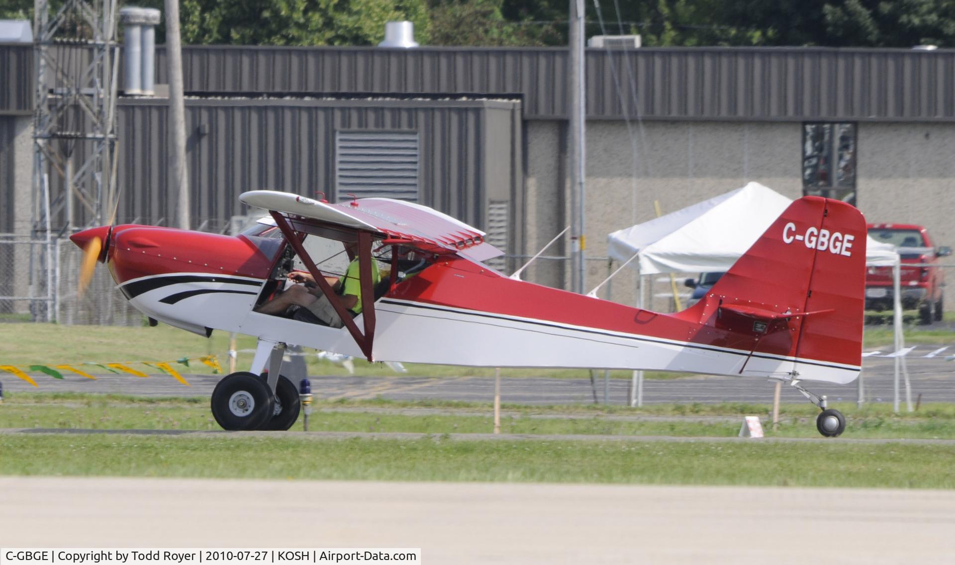 C-GBGE, 2005 Skystar Kitfox Series 5 C/N C99050193, AIRVENTURE 2010
