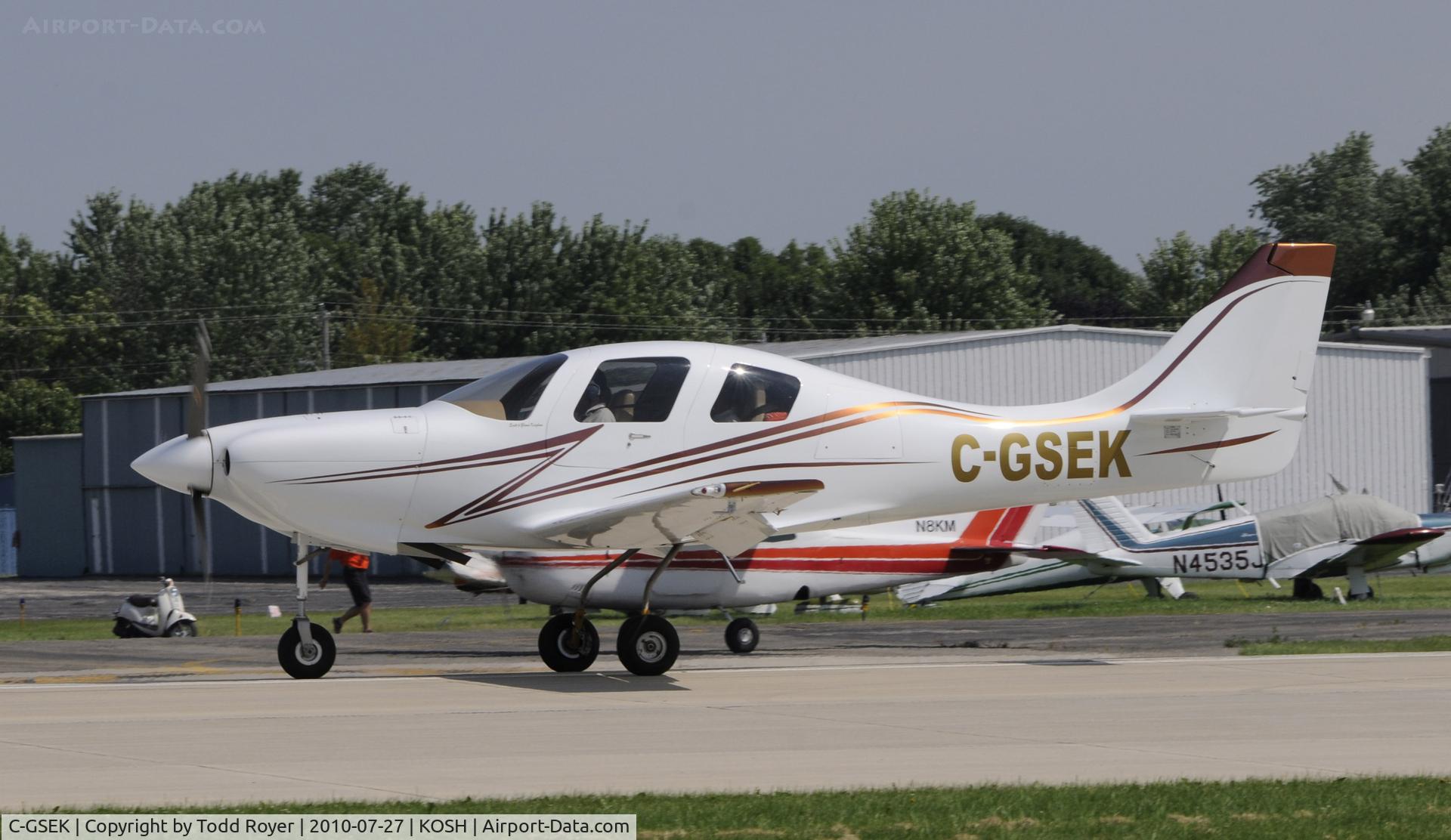 C-GSEK, 2007 Lancair IV C/N 193, AIRVENTURE 2010