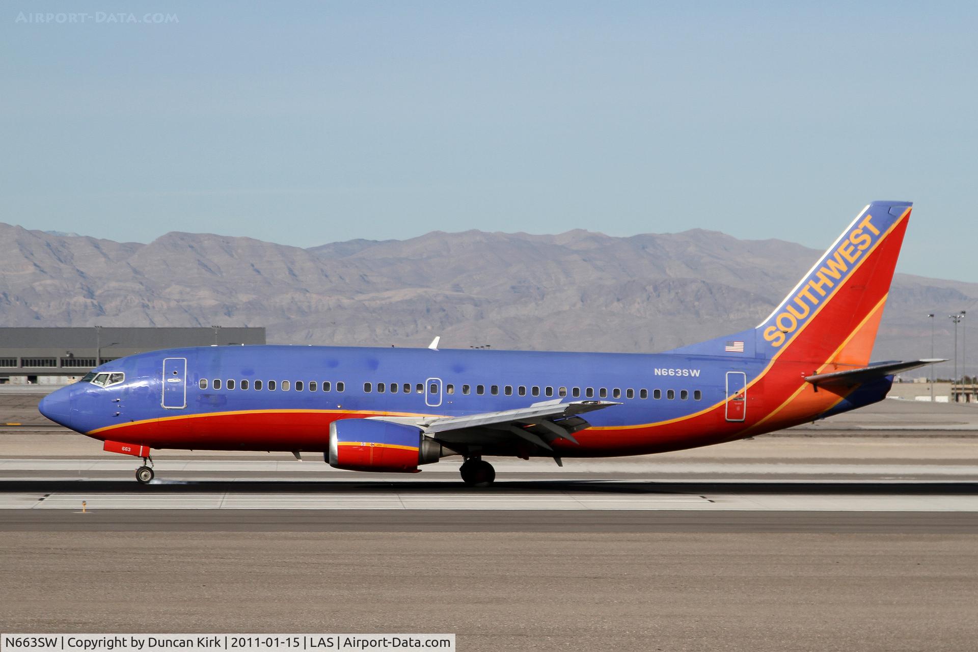 N663SW, 1985 Boeing 737-3Q8 C/N 23256, Older SW B.737