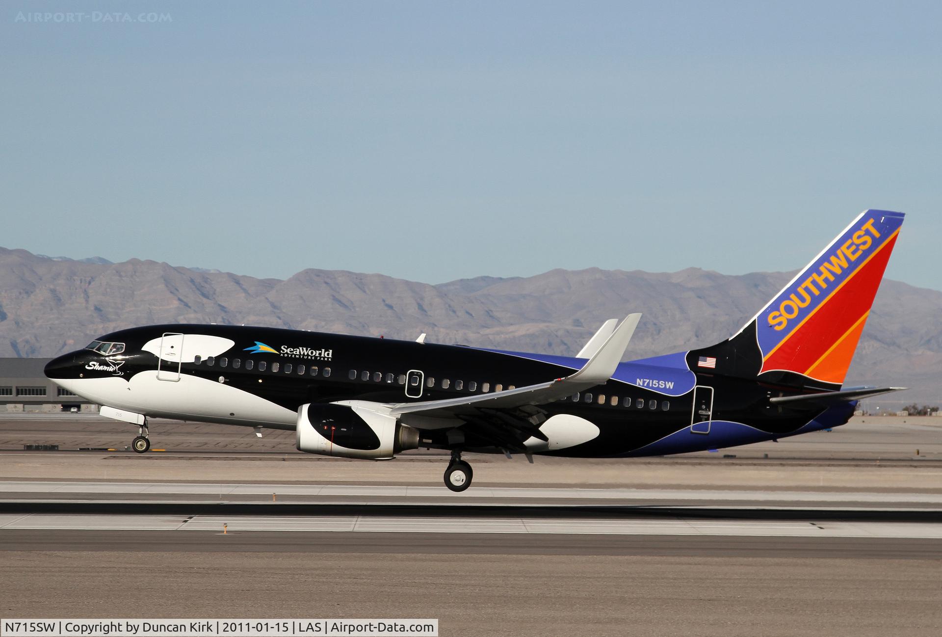 N715SW, 1998 Boeing 737-7H4 C/N 27849, More than one 'Shamu' exists