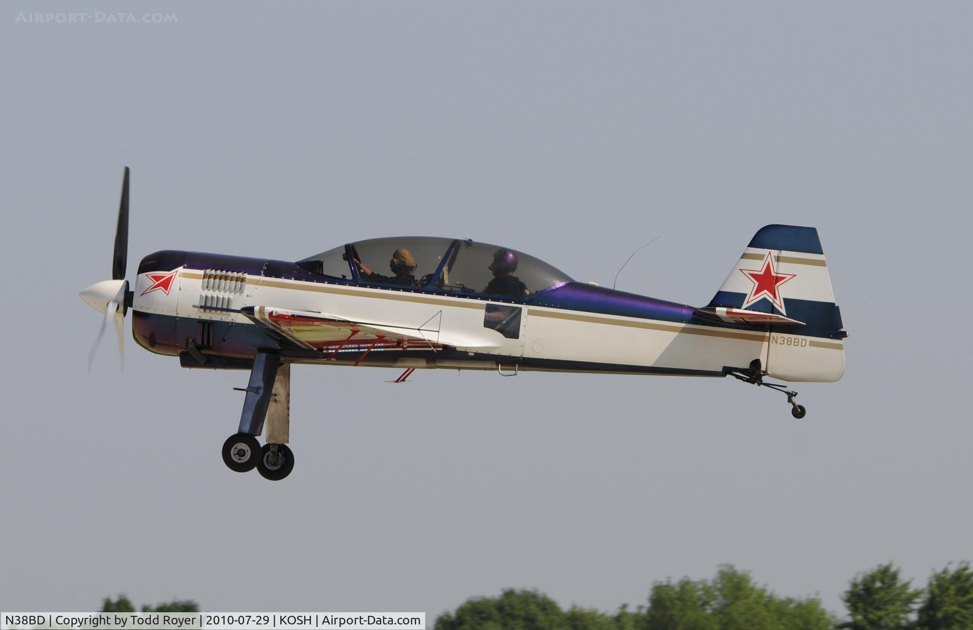 N38BD, Sukhoi Su-29 C/N 73-03, AIRVENTURE 2010
