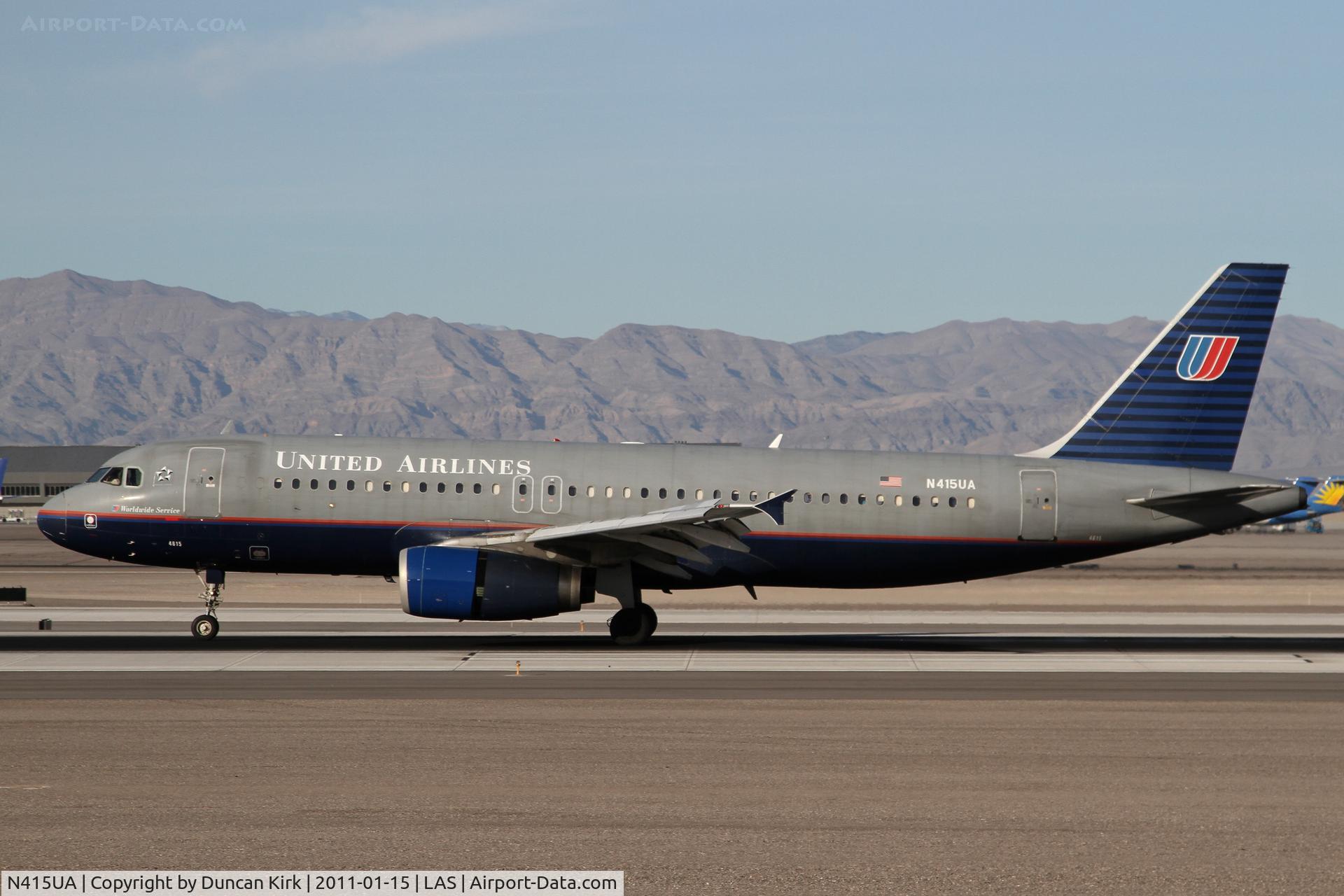 N415UA, 1994 Airbus A320-232 C/N 475, The scheme is toast.