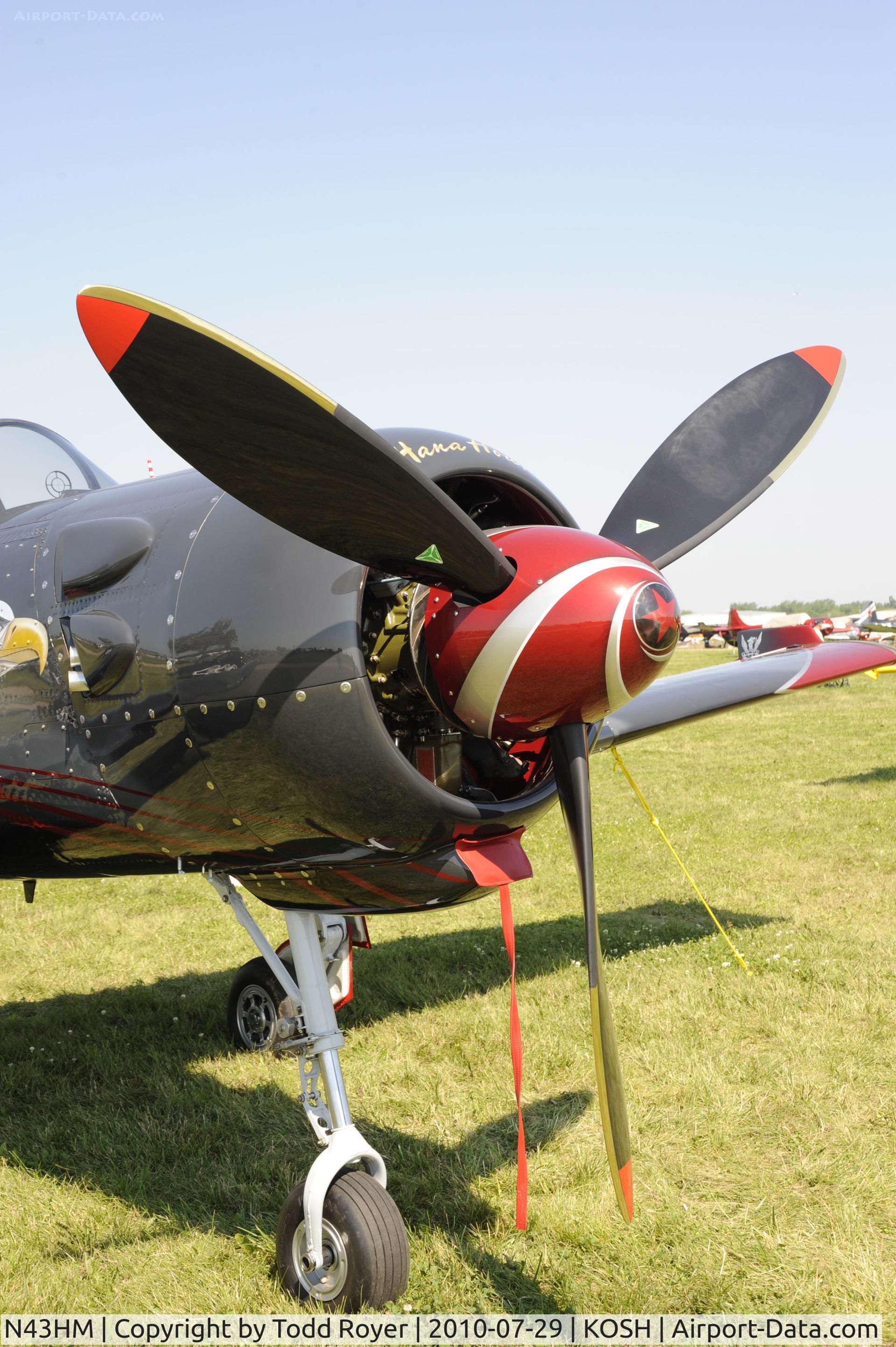 N43HM, 2001 Nanchang CJ-6A C/N 64-34, AIRVENTURE 2010