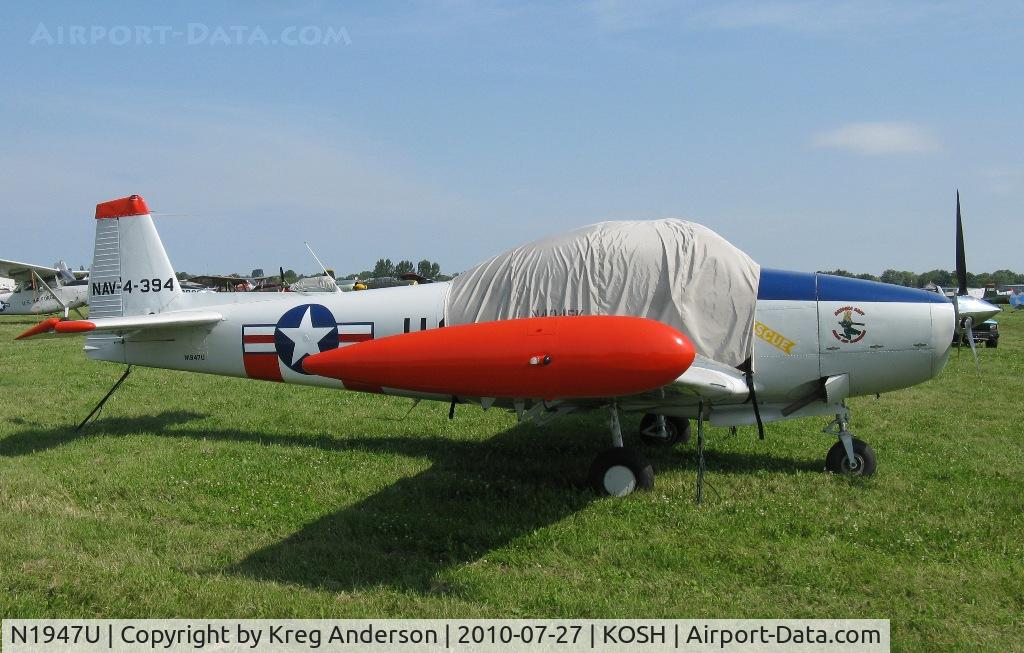 N1947U, 1946 North American Navion (NA-145) C/N NAV-4-394, EAA AirVenture 2010