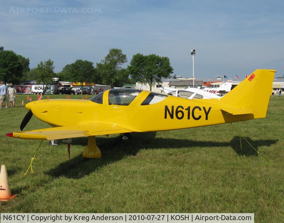 N61CY, 2007 Stoddard-Hamilton Glasair Super II RG C/N 2399, EAA AirVenture 2010