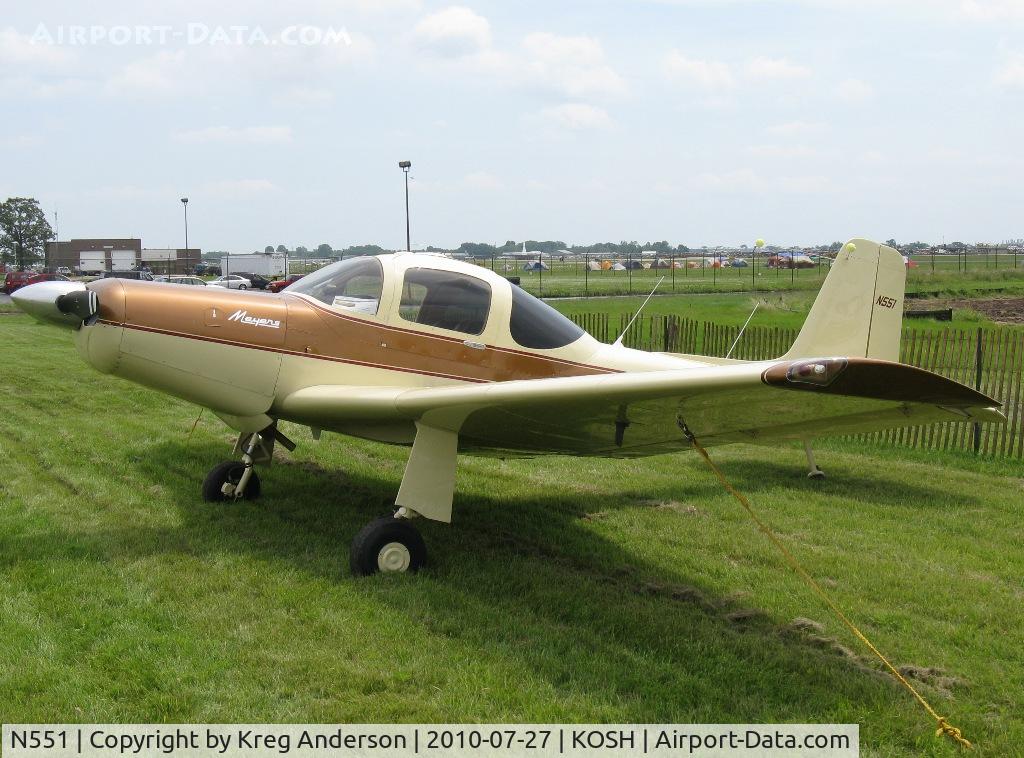 N551, 1954 Meyers MAC-145 C/N 216, EAA AirVenture 2010